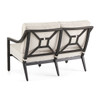 Hill Country Aged Bronze Aluminum with Cushions Loveseat -