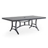 Hill Country Aged Bronze Aluminum 84 x 42 in. Dining Table -