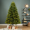 7.4 ft. Freiberg Pine Classic Christmas Tree with 740 Dual LED Lights