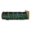 In-Store Only - 2.5 in. x 30 yds. Green Velvet with Gold Edge Ribbon, Green/Gold