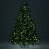 7.5 ft. Noble Fir Full Christmas Tree with 1000 Twinkling LED Lights 7.5 ft. Noble Fir Full Christmas Tree with 1000 Twinkling LED Lights