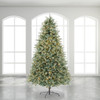 9 ft. Blue Balsam Fir Classic Christmas Tree with 1400 Twinkling Dual LED Lights