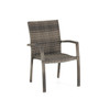 Sonoma Husk Outdoor Wicker with Cushions 9 Piece Combo Dining Set + 84 x 40 in. Table