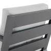 Montecito Charcoal Aluminum with Cushions Swivel Club Rocker