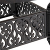 Naples Aged Bronze Cast Aluminum 48 in. D Dining Table
