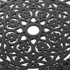 Naples Aged Bronze Cast Aluminum 30 in. D Lazy Susan