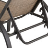 Malibu Java Aluminum with Desert Wicker Sling Chaise Lounge Malibu Java Aluminum with Desert Wicker Sling Chaise Lounge
