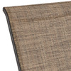 Malibu Java Aluminum with Desert Wicker Sling Chaise Lounge Malibu Java Aluminum with Desert Wicker Sling Chaise Lounge