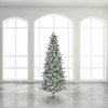 5.9 ft. Frosted Killington Fir Slim Christmas Tree, Unlit