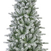 5.9 ft. Frosted Killington Fir Slim Christmas Tree, Unlit