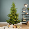 7.4 ft. Norway Spruce Classic Christmas Tree with 1000 Micro LED Clear Lights