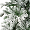 7.9 ft. Snowy Balsamea Fir Classic Christmas Tree, Unlit