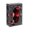 In-Store Only - 3 in. Red Glass Ball Ornaments, Set of 6