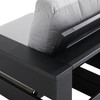 Montauk Polymer with Cushions Modular Loveseat