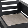 Montauk Polymer with Cushions Modular Loveseat