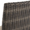 Sonoma Wicker Swivel Rocker Dining Chair, Husk