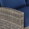 Sonoma Husk Outdoor Wicker with Cushions Loveseat