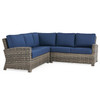 Sonoma Husk Outdoor Wicker with Cushions 3 Piece Sectional Group