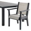 Montauk Polymer with Sling 9 Piece Dining Set + 96 x 44 in. Table