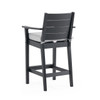 Montauk Polymer with Cushion Barstool