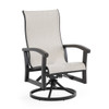 Fairmont Rustic Bronze Aluminum with Sling Swivel Rocker