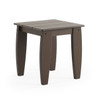 Savannah Mocha Polymer 23 in. Sq. End Table
