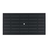 Nantucket Black Polymer 96 x 40 in. Dining Table