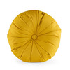 16 inch Marigold Round Tufted Pillow