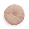 16 inch Blush Round Tufted Pillow