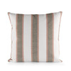 18 inch Shale Napa Stripe Pillow