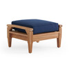 Grand Banks Teak with Cushion Ottoman