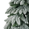 5.9 ft. Tora Snowy Pine Burlap Christmas Tree