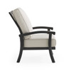 Fairmont Rustic Bronze Aluminum with Cushions Club Chair