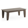 Savannah Mocha Polymer with Cushions 3 Piece Sofa Group + 48 x 32 in. Coffee Table