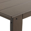 Savannah Mocha Polymer with Cushions 3 Piece Sofa Group + 48 x 32 in. Coffee Table