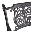 Naples Aged Bronze Estate Cast Aluminum Club Chair