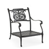 Naples Aged Bronze Estate Cast Aluminum Club Chair