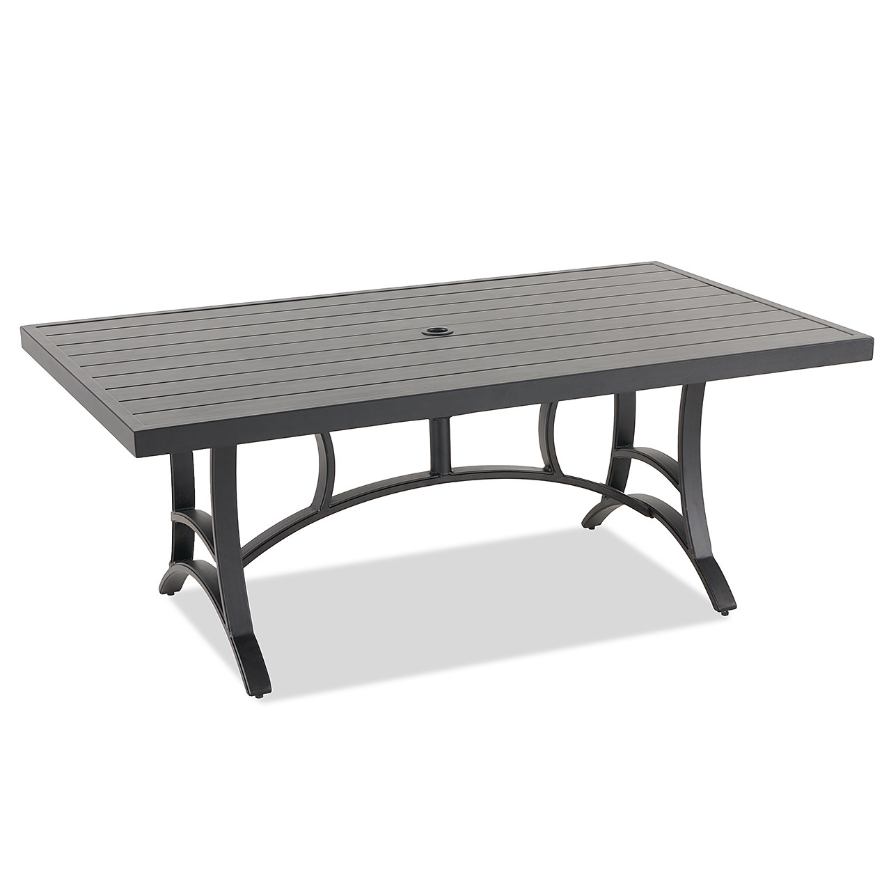 Hill Country Aged Bronze Aluminum 72 x 42 in. Dining Table