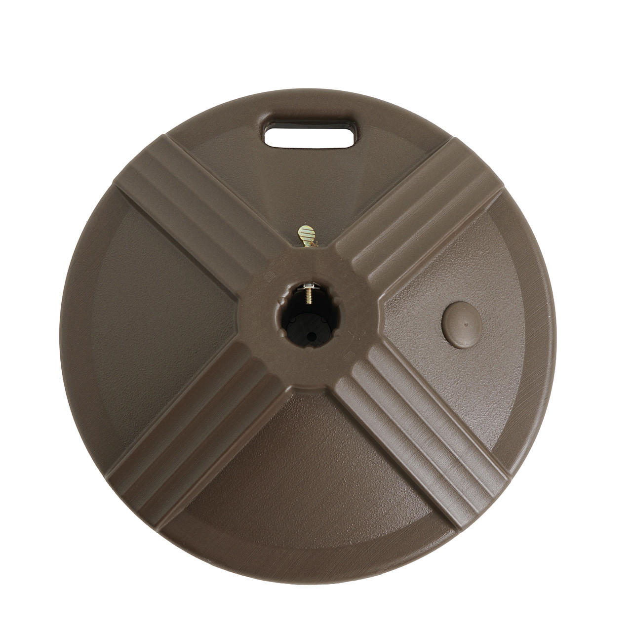 50 lb. Shimmer Bronze Filled Plastic Umbrella Base