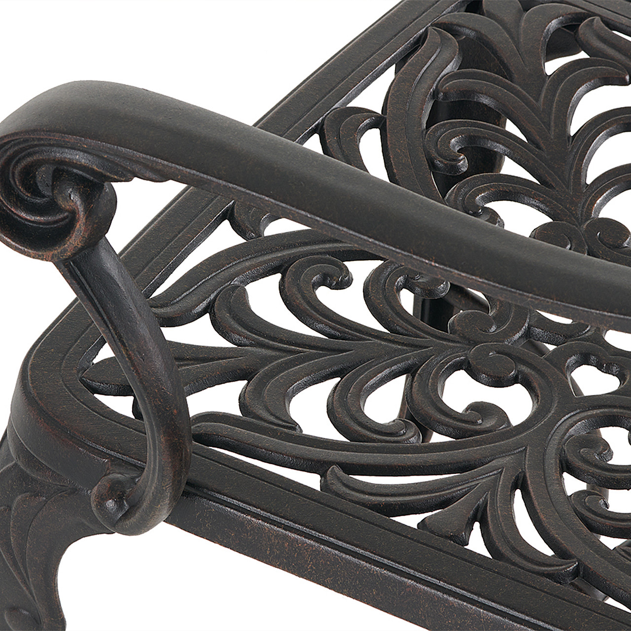 Verona Desert Bronze Cast Aluminum Dining Chair