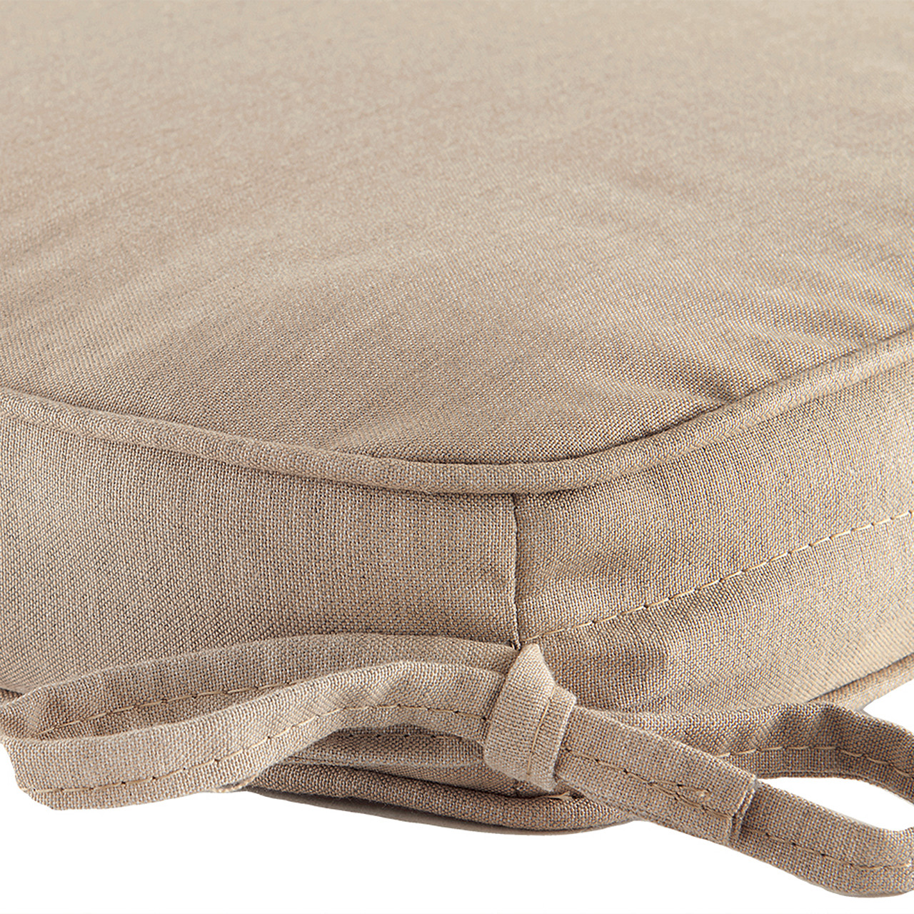 20 x 18 in. Remy Linen Outdura Double Self-Welt Seat Cushion