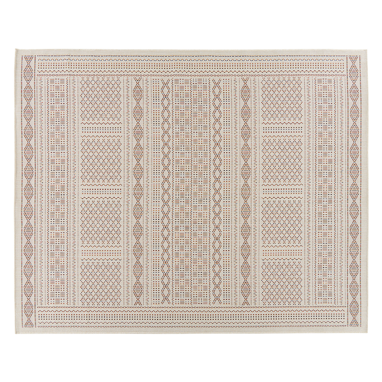 Panel Stripe Ivory 5.3 ft. x 7.3 ft. Rug