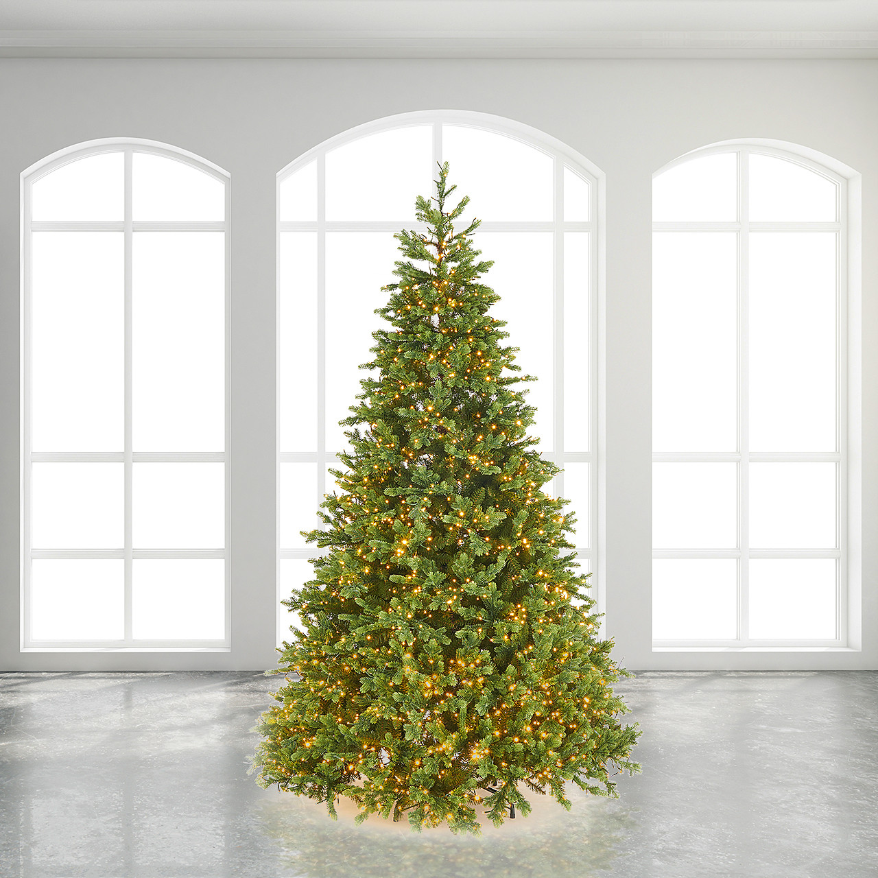 7.5 ft. Riverdale Spruce Classic Christmas Tree Cosmic Dual, 2800
