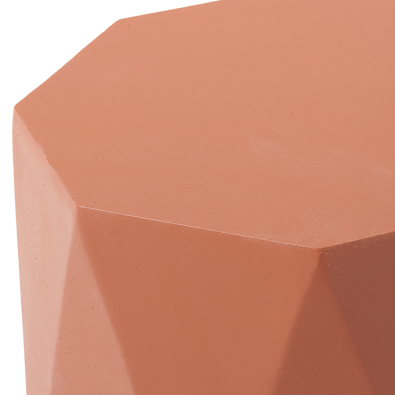 Terracotta 18 x 19 in. Octagon End Table 
