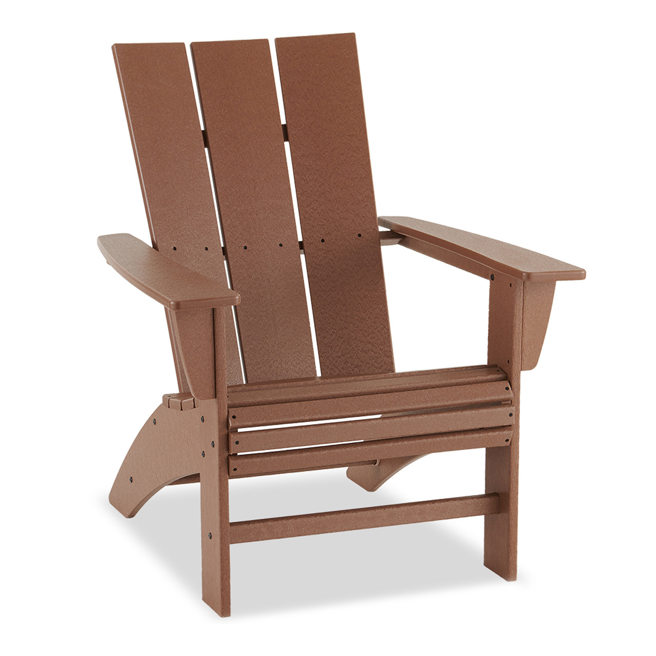 Modern Polymer Curve Back Adirondack Chair