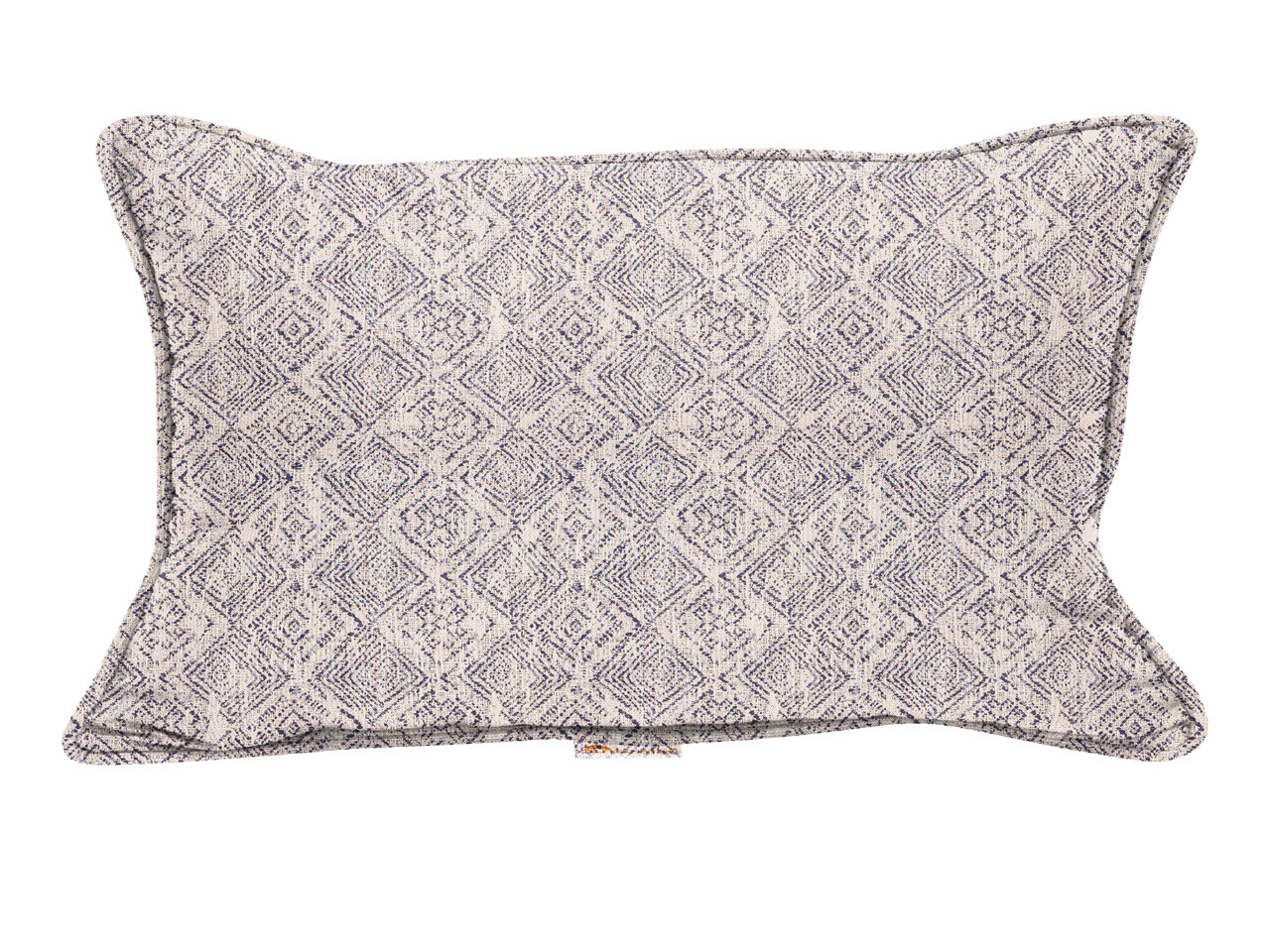 Leona Indigo <b>Sunbrella&reg;</b> 12 x 20 in. Lumbar Pillow