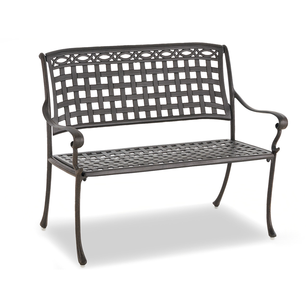 cast aluminum benches