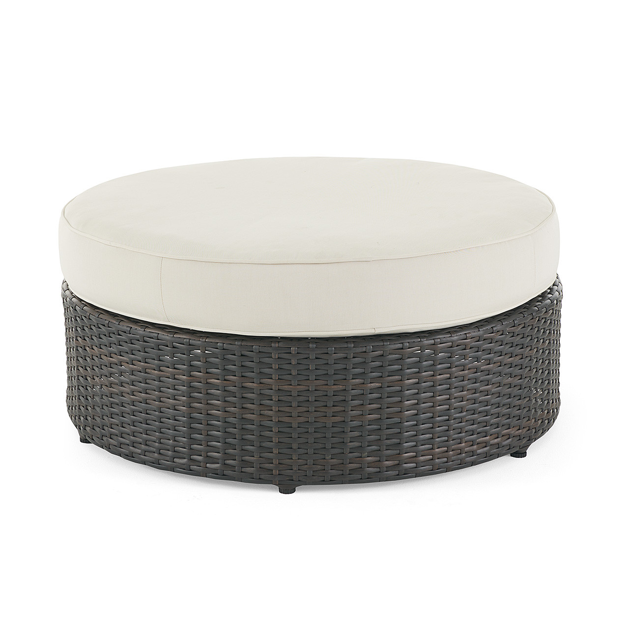 San Lucas Outdoor Wicker with Cushions 42 in. D Ottoman