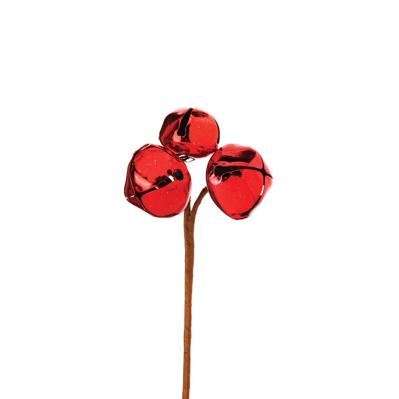 In-Store Only - 8 in. Red Metal Jingle Bell Pick