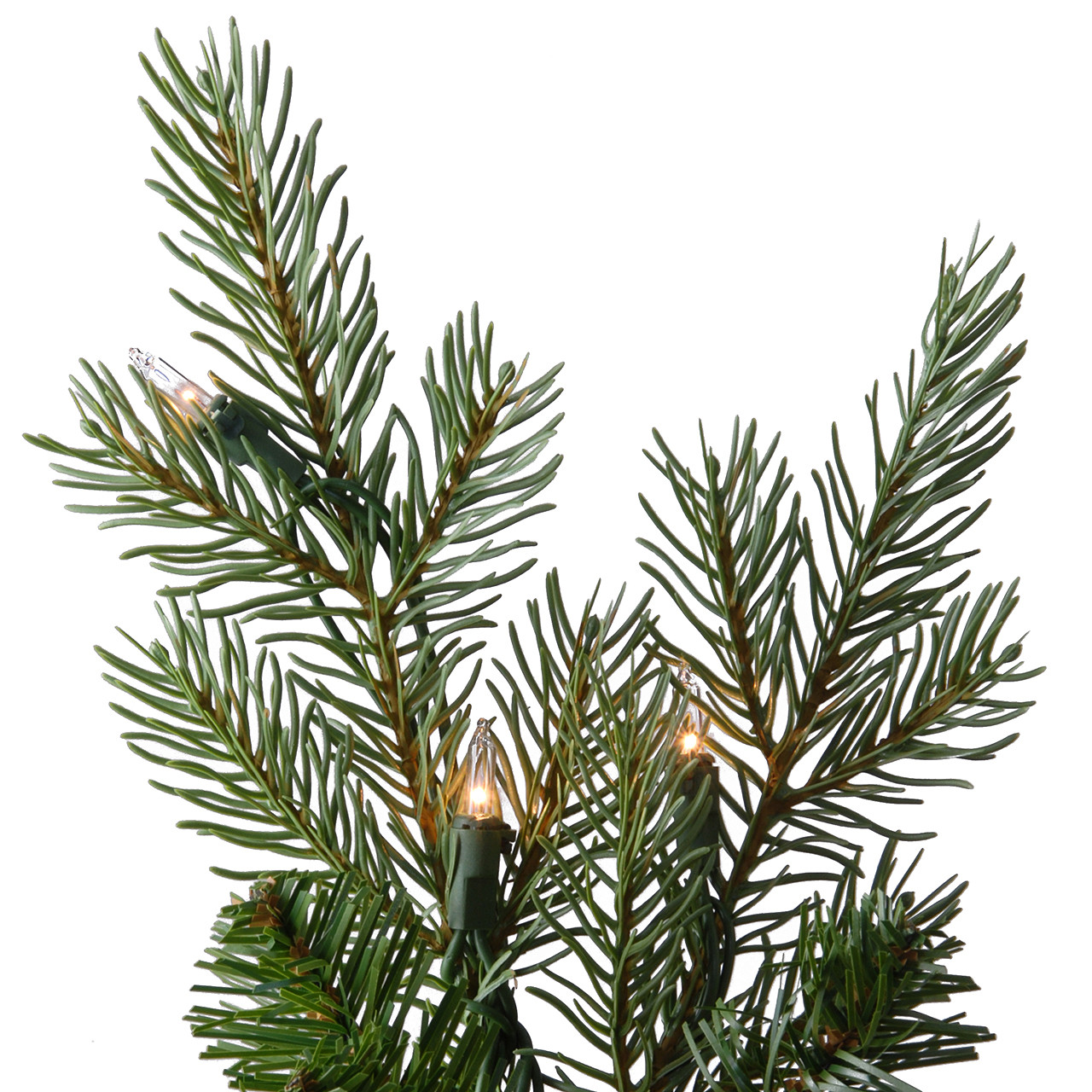National Tree Company 4 ft. Nordic Spruce Entrance Tree with 100 Clear Lights